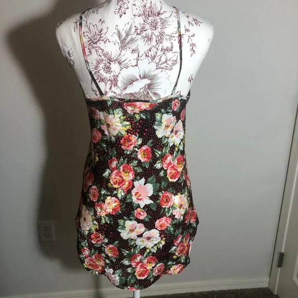 ✨ Vintage Romantic Moods Floral Chemise – Feminine & Flowy, Size Small ✨ - Picture 5 of 8